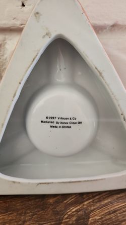 Vintage Triangular Ashtray
