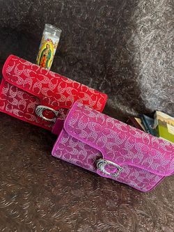 Rhinestone Coach bag