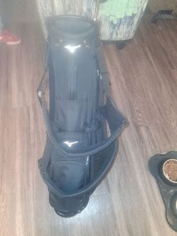 Mizuno Black Golf Stand Bag