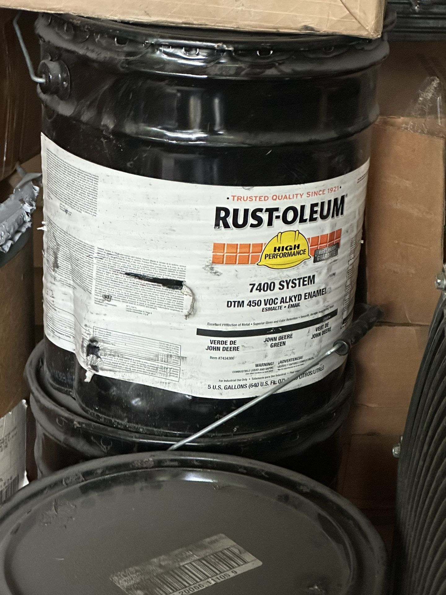 Rust Oleum V7400 Safety Blue Gloss Gallon