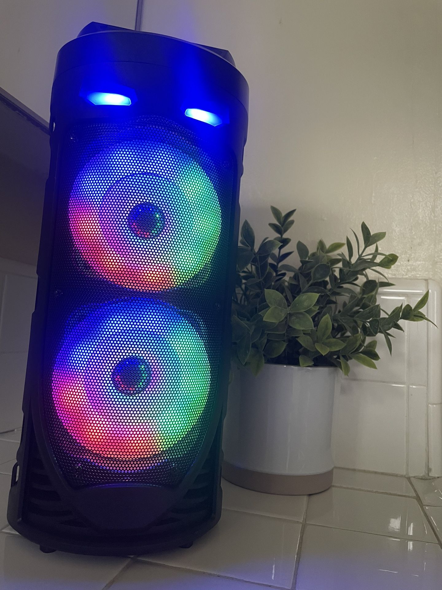 Indigo Wireless BT Speaker / Karaoke Microphone Included