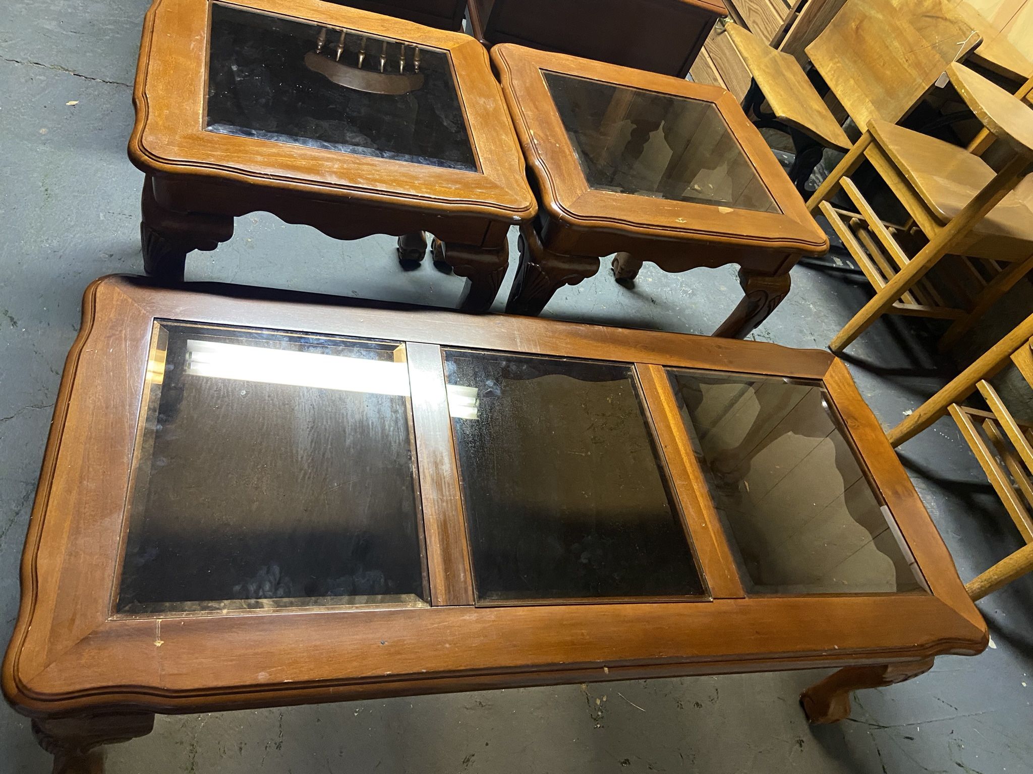 Coffee Table And End Table Set