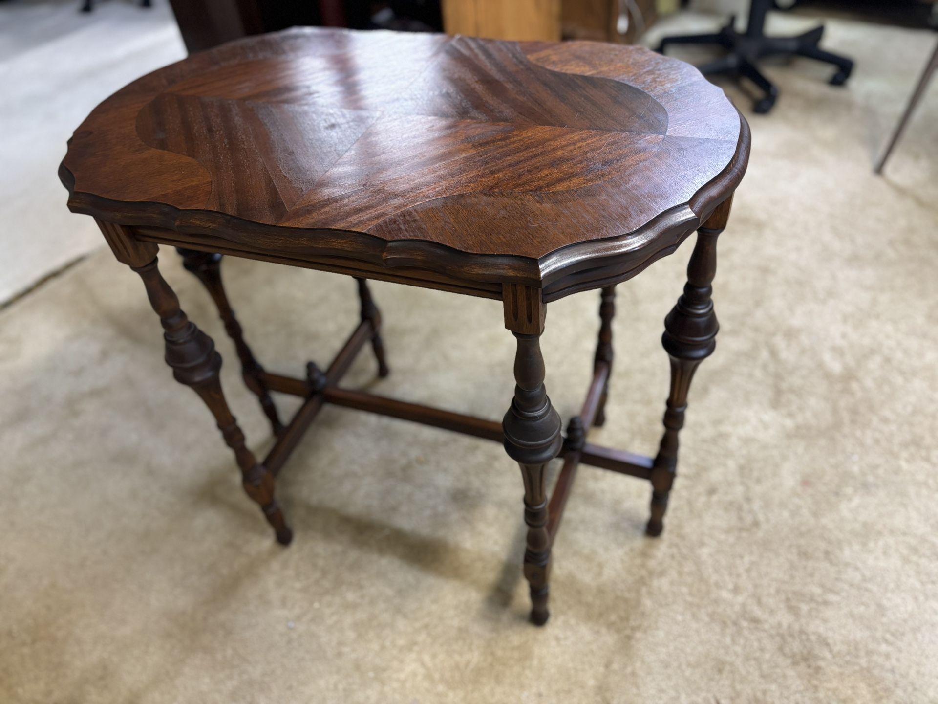 Side Table, Antique Walnut