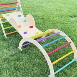 Montessori Climbing Set / Pikler Triangle Set 