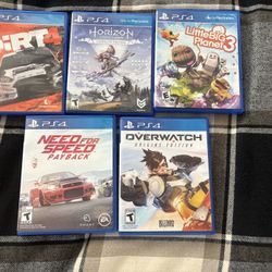 PS4 Game Haul 