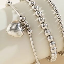 3pc Bracelet  Stretch 