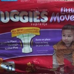 Huggies size 4 diapers, unopened
