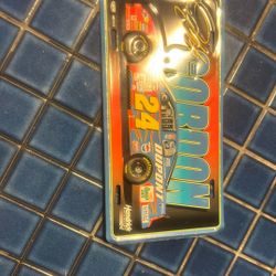 Jeff Gordon License Plate 