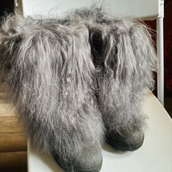 bearpaw fur boots