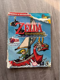 The Legend of Zelda The Wind Waker Official Strategy Guide Prima 2003 GameCube