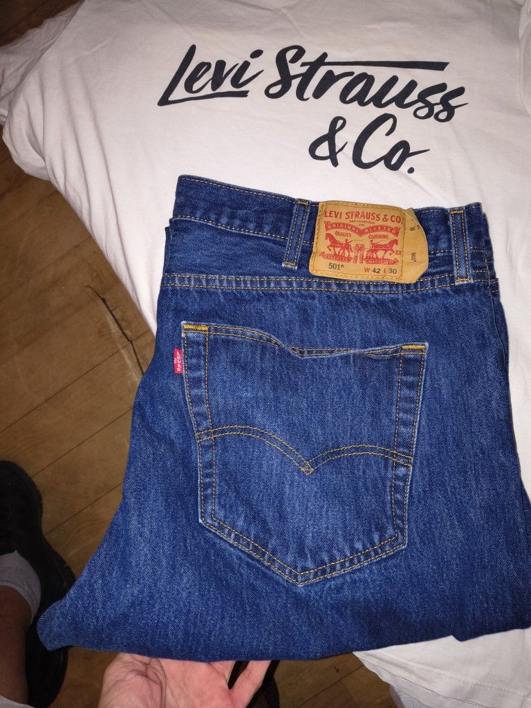 Levi's 501 Button Up Fly