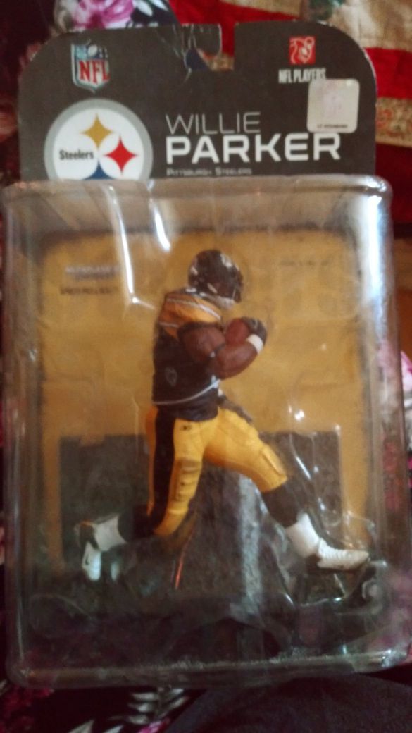 Willie Parker 2007 un opened toy