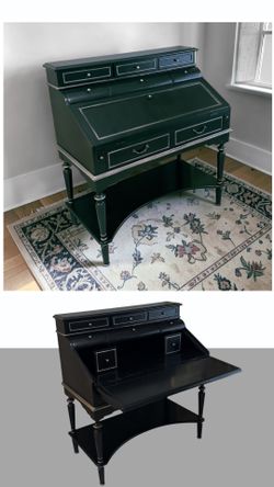 Charleston Black Secretary Desk
