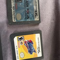 Kirby And Flash Focus Nintendo Ds Cartridges