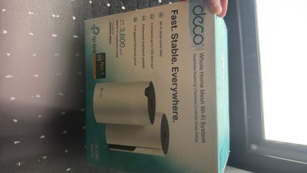 Deco TP Link whole home mesh WiFi system