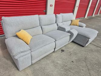 Electric modular sectional