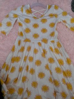 Girls dot dot smile dress size 7