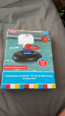 Little tikes- inflatable floating basketball
