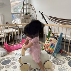 Modern toddler wooden bike