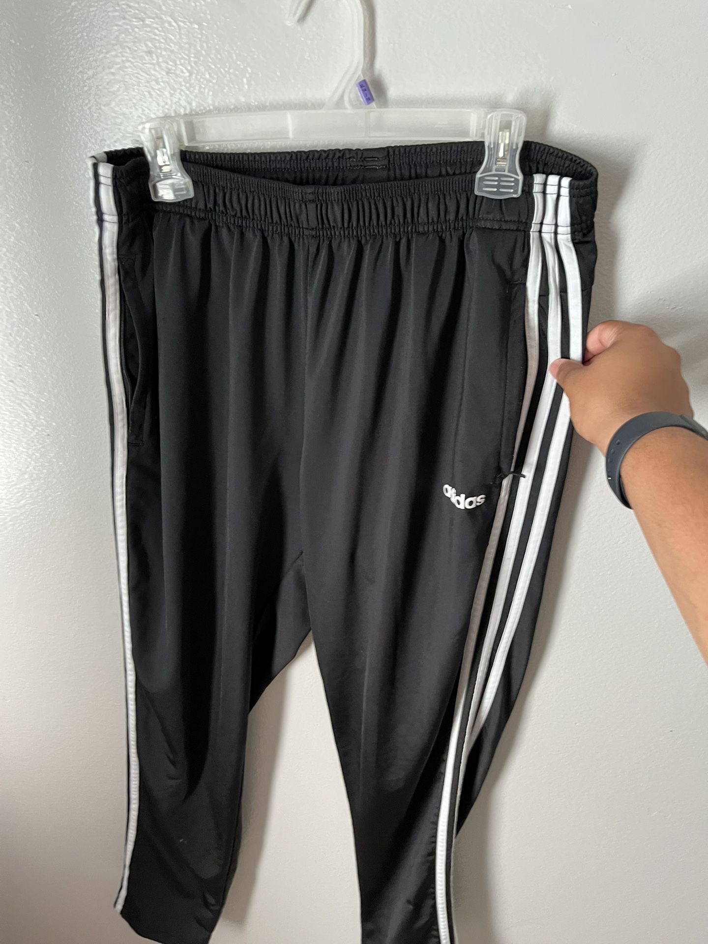 Black Adidas Joggers Pants $10 Size: Large