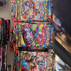 Pokemon Mega Evolution packs 8.00