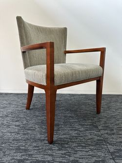 HBF Wooden Arm Guest Office Chairs