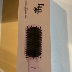 Lange Ceramic Straightening Brush Pink 