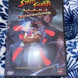 Streetfighter Alpha Generations, Dvd