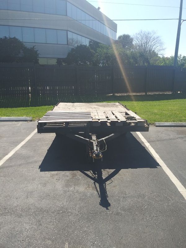 16 ft tandem axle flatbed trailer for Sale in Lockhart, FL OfferUp