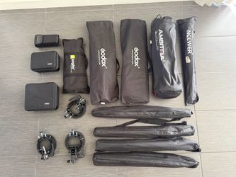 Photography lighting set