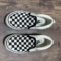 Checkered Boys Vans