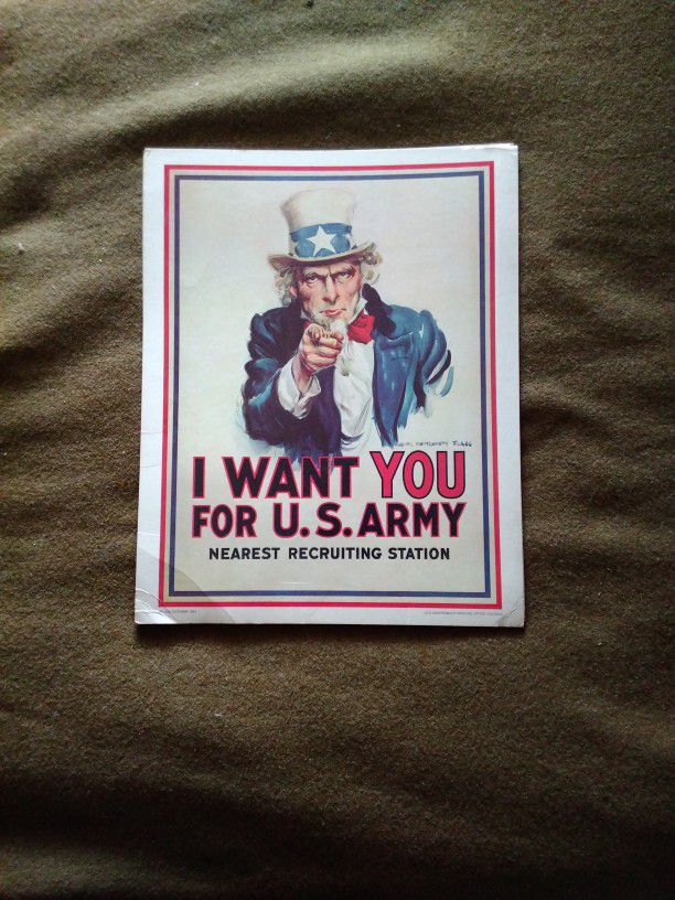 3 Circa 1981 Recruiting Posters 