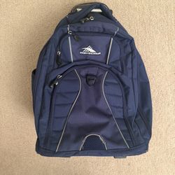 High Sierra Rolling Backpack