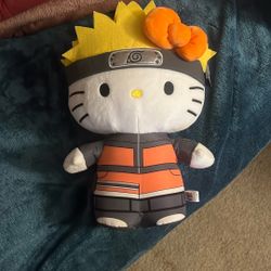 Hello Kitty X Naruto Plush