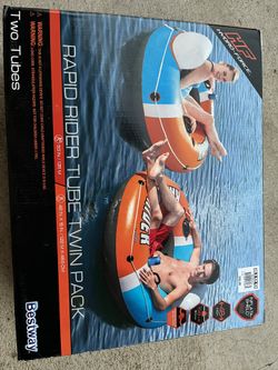 Rapid Rider Tubes-great For The Long Weekend On The Lake 