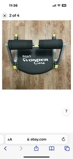 Wonder Core 6-in-1 Smart Body Fitness Workout Home Machine Ab Exerciser Trainer