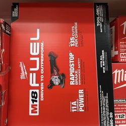 Milwaukee new 41/2”-5” Grinder 18M Fuel