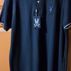 Psycho Bunny Men Polo Sz M