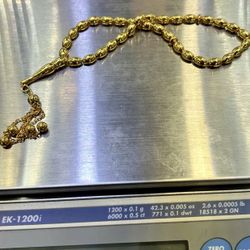  21k NEW, SOLID GOLD TASBIH BEADS, BRACELETe, CHAIN, UNIQUE ‼️