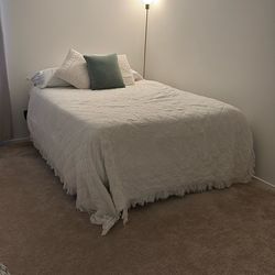 Queen Adjustable Bed frame And Mattress