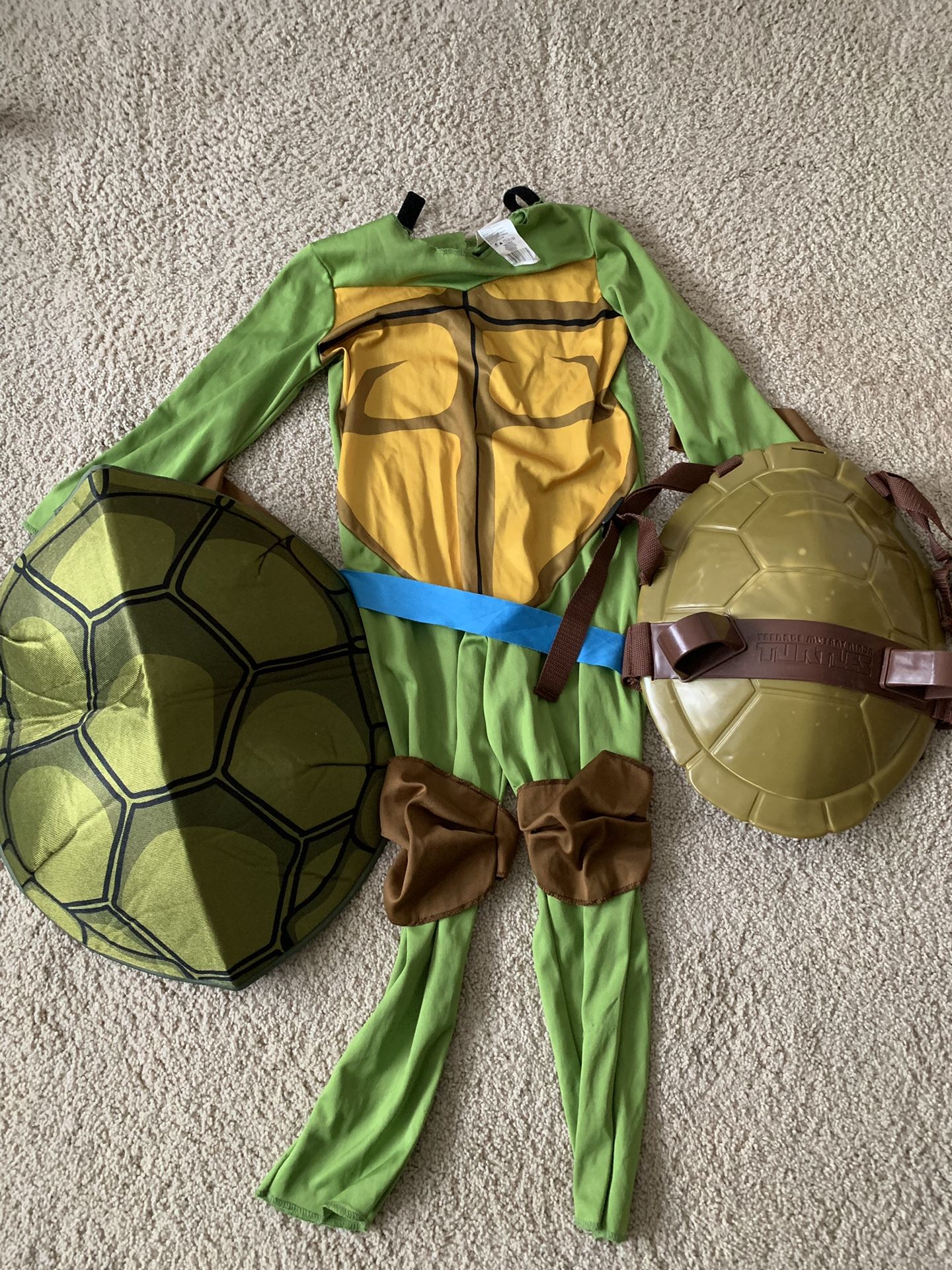 Ninja turtle costume extra shell included