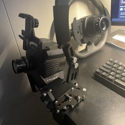 Moza R3 Bundle + Simmsonn Loadcell Pedals + T3 Handbrake Sim Racing Rig