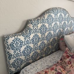 Double Headboard & Bed Frame