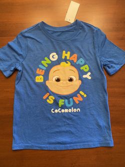 New Kids COCOMELON TShirt- Size 7