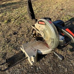 Table Saw And Chainsaw
