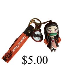 Nazuko Kamado Key Chain / Backpack Charm