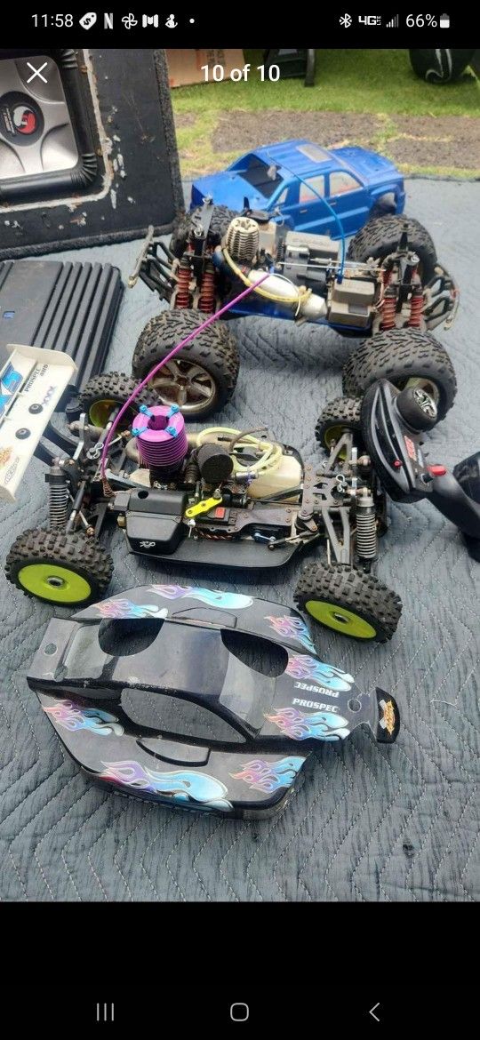 Mbx5 Mugen Seiki Gas Remote Control Car.