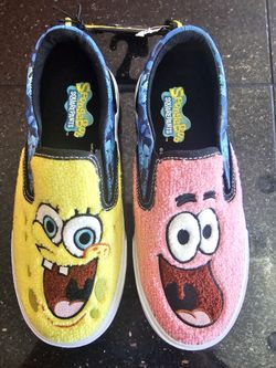 New SpongeBob Shoes Size 2