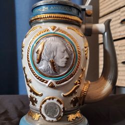 🔥 RARE Buffalo Nickel Stein – $80 OBO – Must See! 🔥