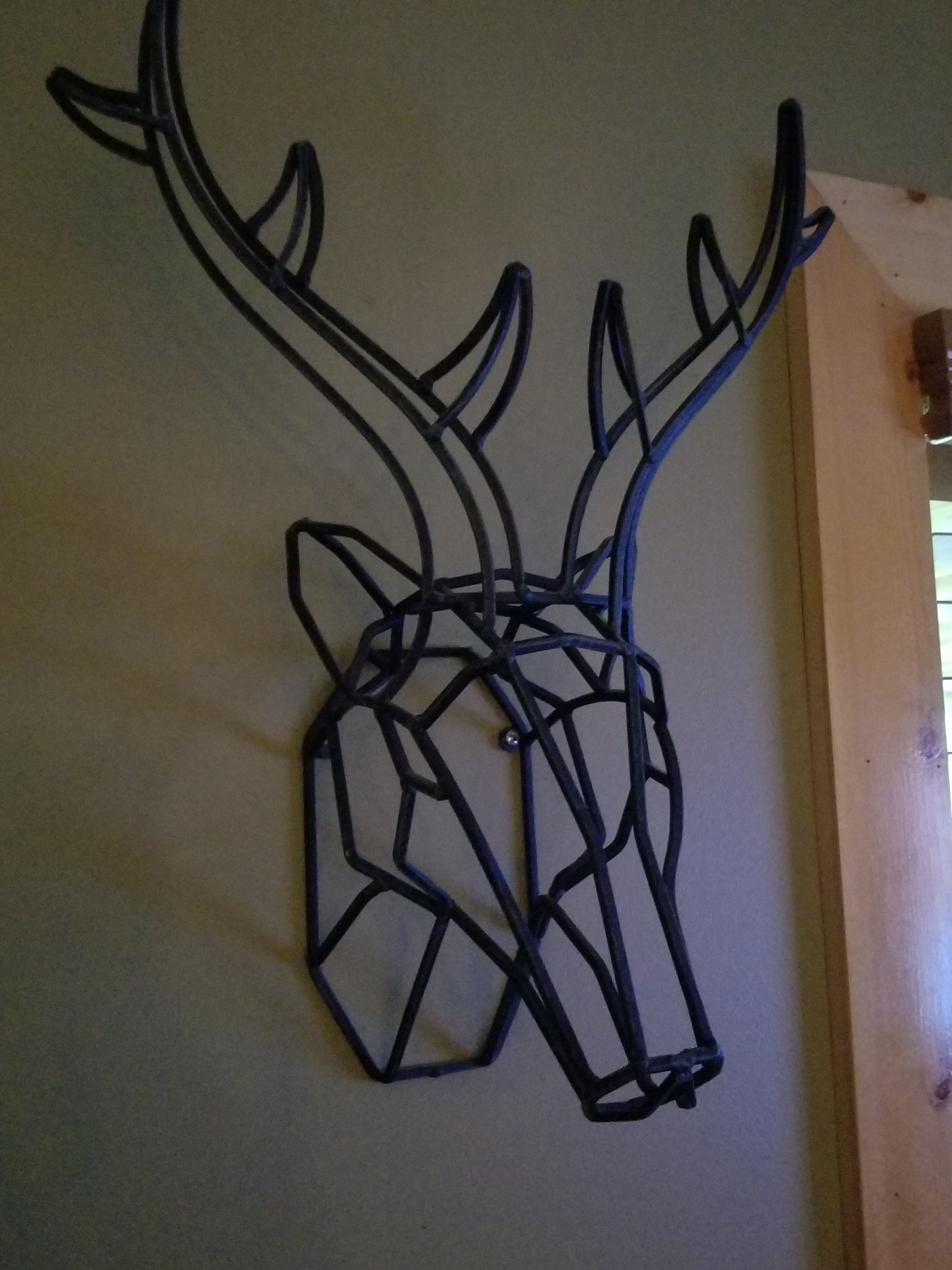 Deer head decor